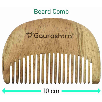 Gaurashtra Neem Wooden Comb for Hair
