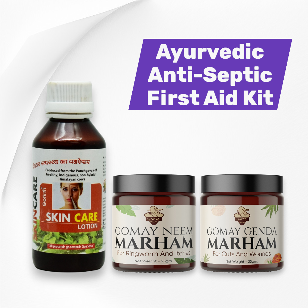 Ayurvedic First Aid & Advanced Wound Healing Kit