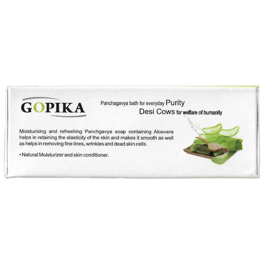 GoSeva Aloe Vera Soap 75 GM natural hydrating soap with aloe vera for nourishment and hydration