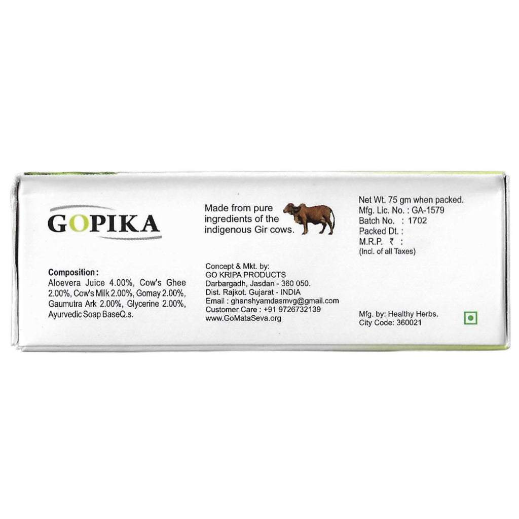 GoSeva Aloe Vera Soap manufacturer information