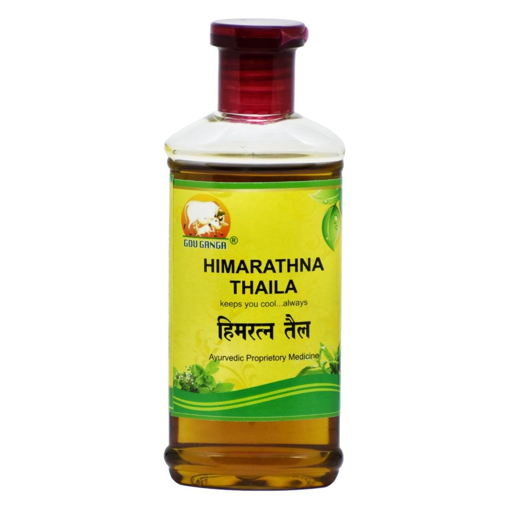 Gou Ganga Panchagavya Hair Oil 100ml bottle with natural ingredients for hair care