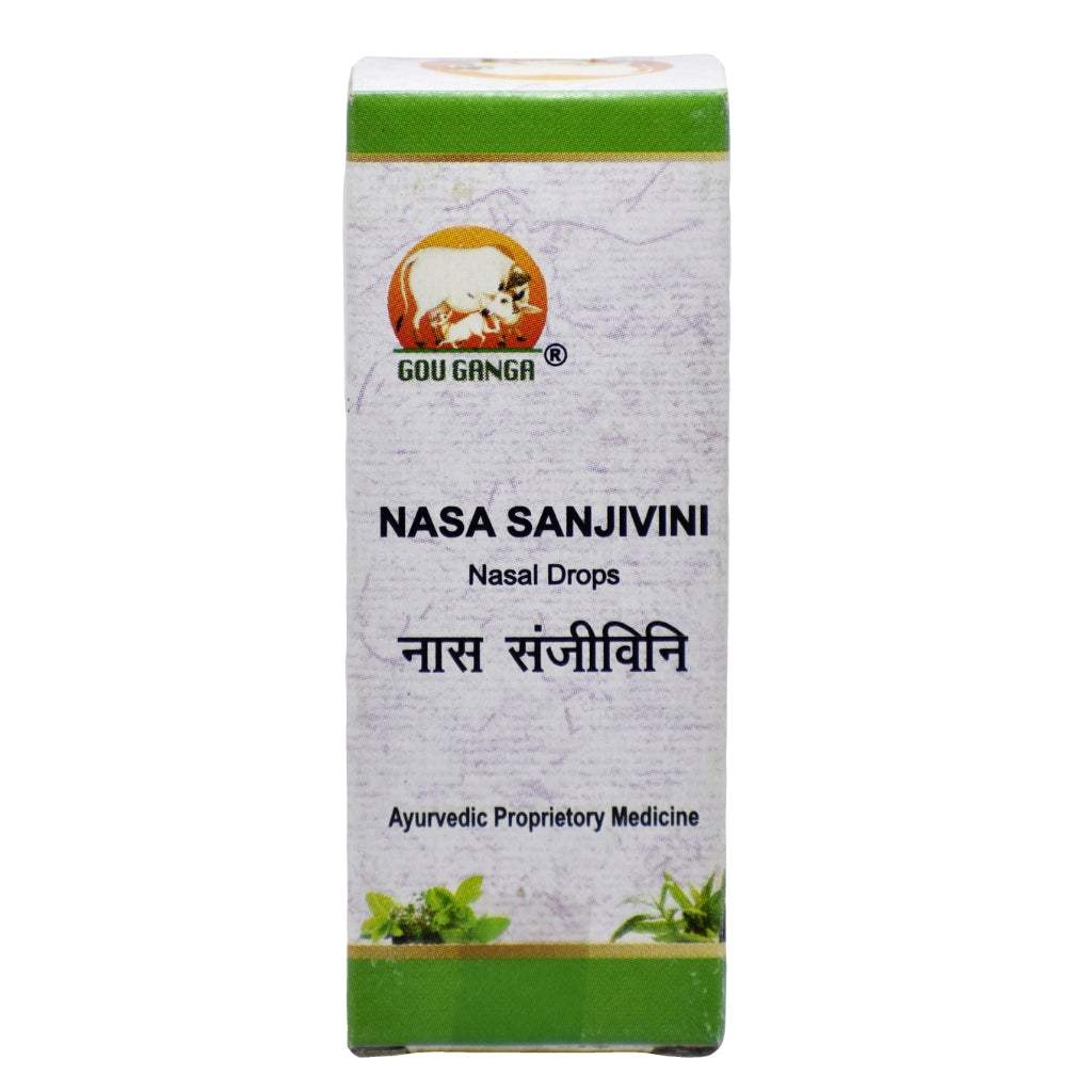Gou Ganga Panchagavya Nasal Drops 20ML bottle for relief from nasal allergies and migraines
