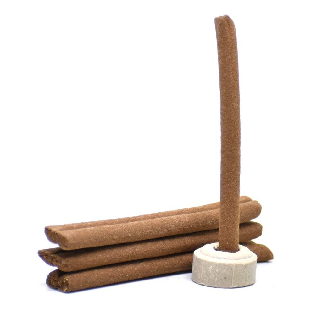 Prarthana Jasmine Cow Dung Incense Sticks pack of 20 with jasmine aroma and cow dung base