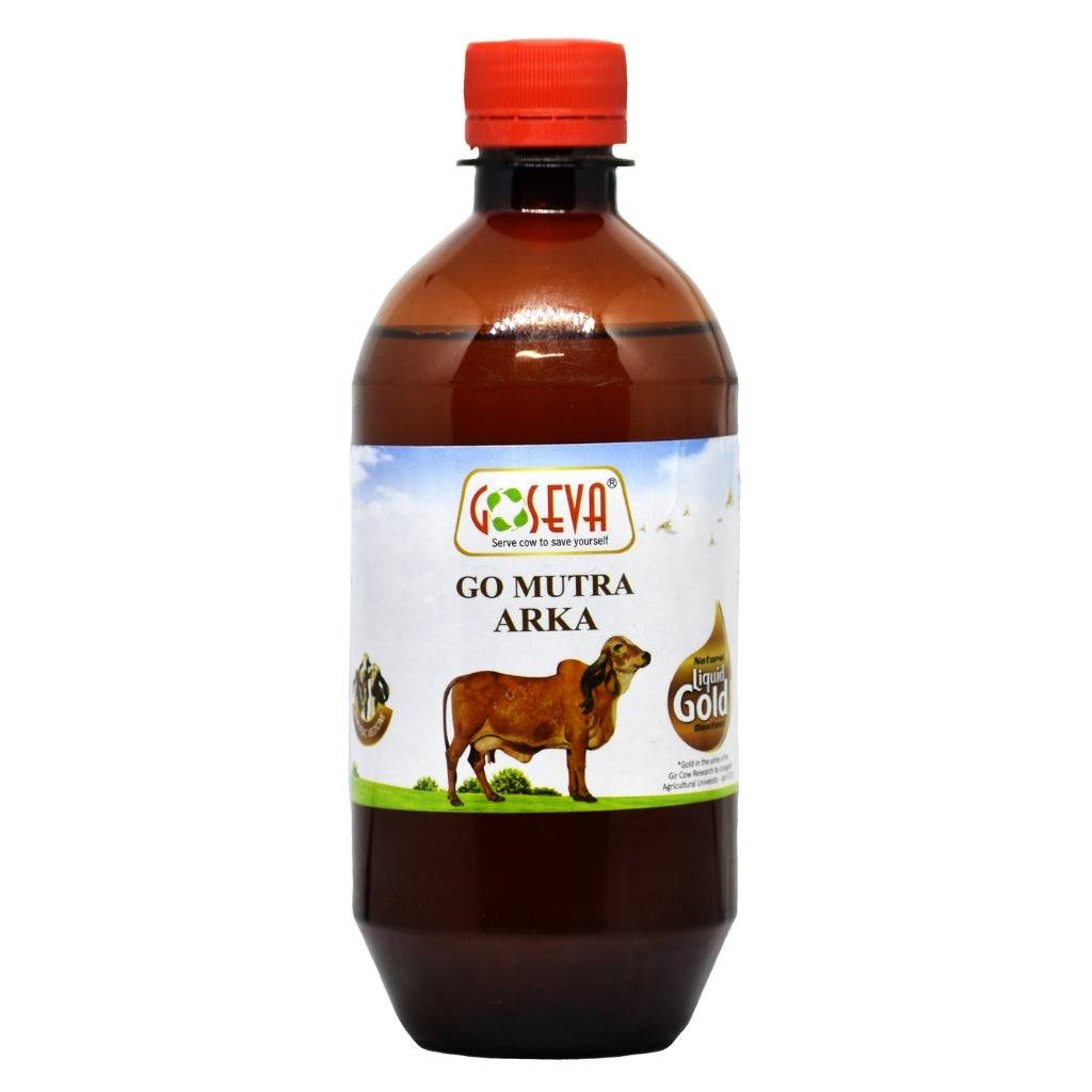 Goseva Gir Cow Pure Gomootra Ark 500ml Ayurvedic wellness elixir for detox and immunity boost