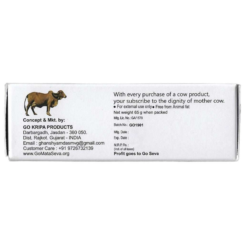 GoSeva Cow Urine and Neem Anti Bacterial Soap 65 GM with natural Panchagavya ingredients
