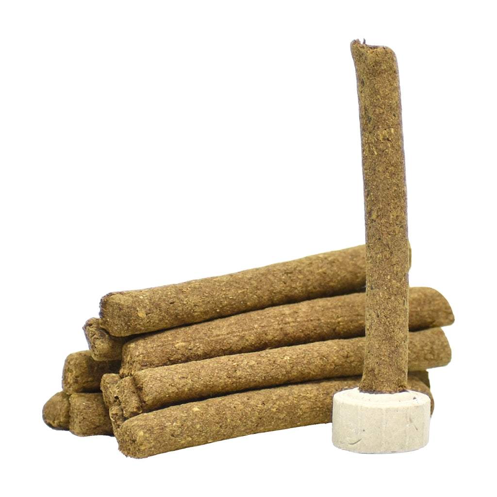 Rakshak Cow Dung Dhoop Batti natural eco-friendly incense sticks for pooja and meditation