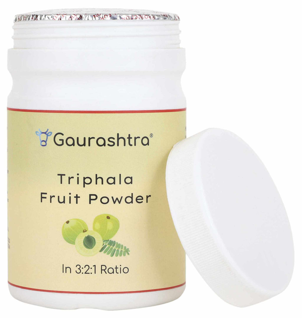 Gaurashtra Triphala Powder 200 GM Ayurvedic 3:2:1 Churna blend for detox and wellness