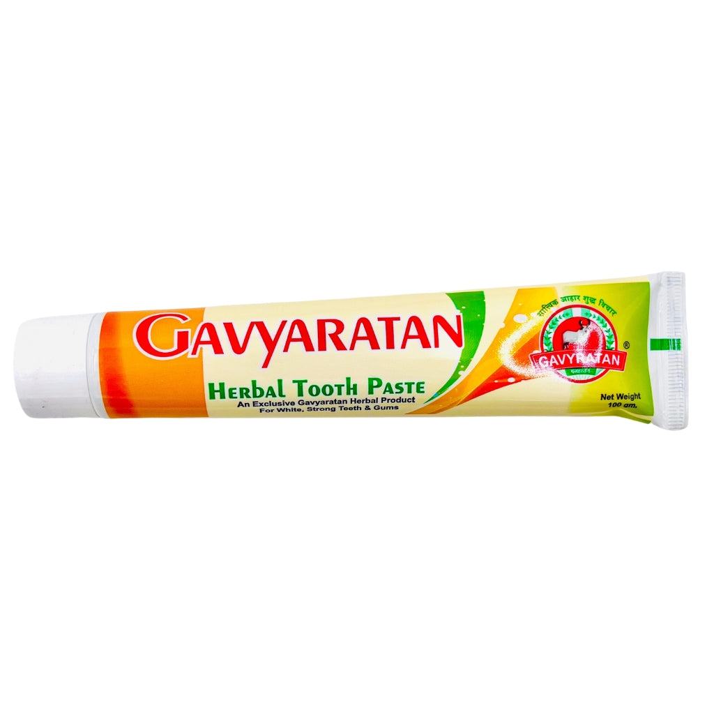 Gavyaratan Herbal Toothpaste 100 GM Ayurvedic oral care for healthy gums strong teeth and fresh breath