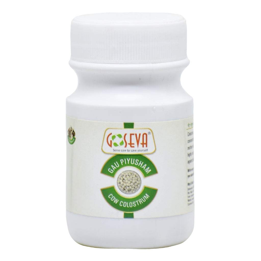 Goseva A2 Gir Cow Colostrum immunity booster tablets from indigenous Gir cows