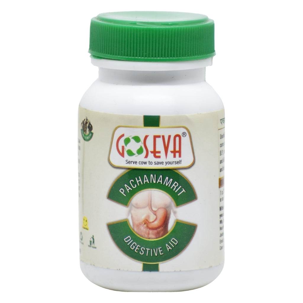 GoSeva Pachanamrit Ayurvedic digestive powder for gut health and relief from indigestion