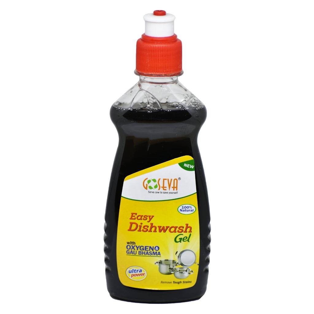 GoSeva Panchagavya Dishwash Gel 250 ML eco-friendly natural dishwashing gel bottle