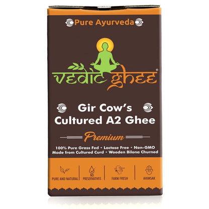 Kesariya Vedic Gir Cow A2 Ghee 1 Litre
