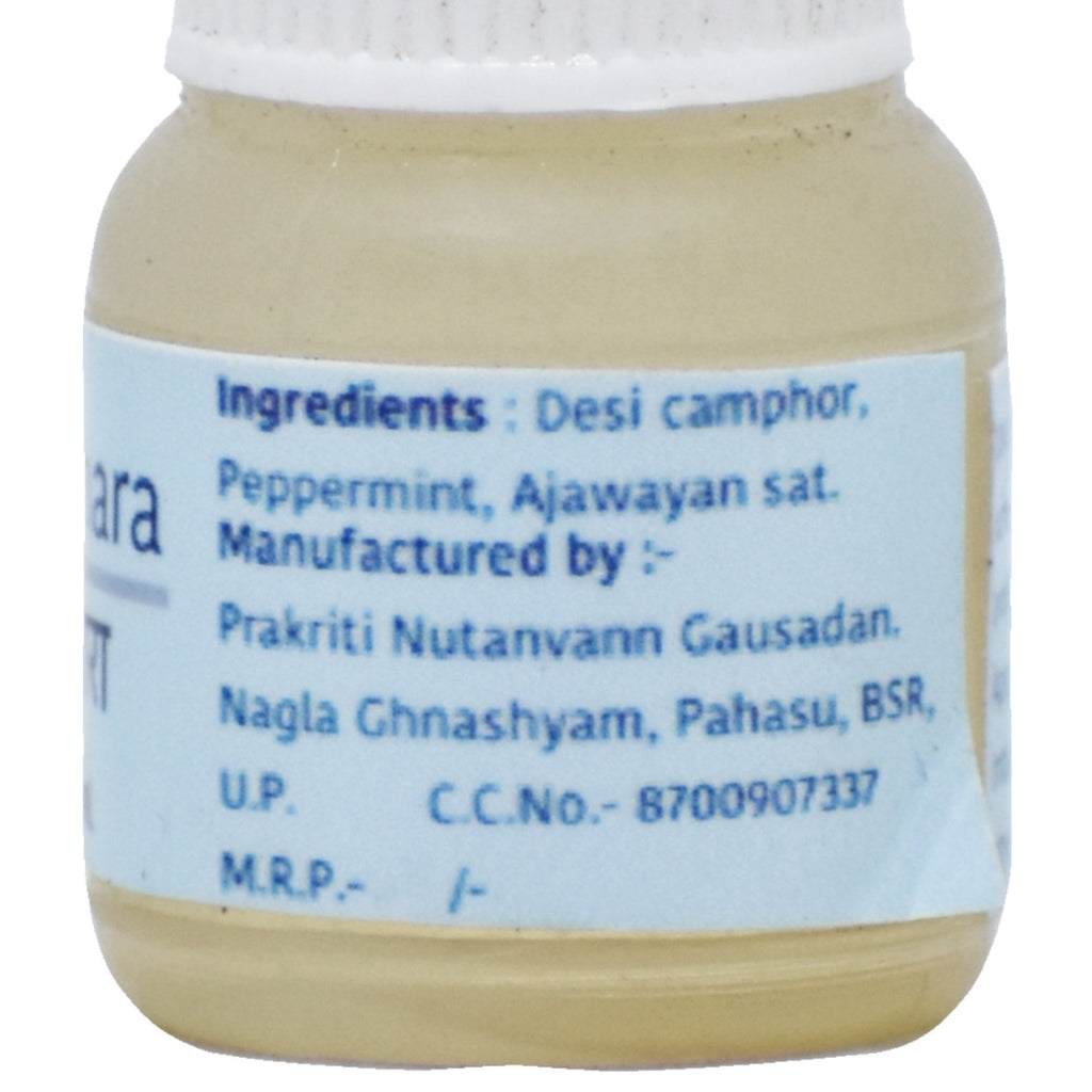 Prakriti Amritdhara 5ML Ayurvedic liquid's ingredients.