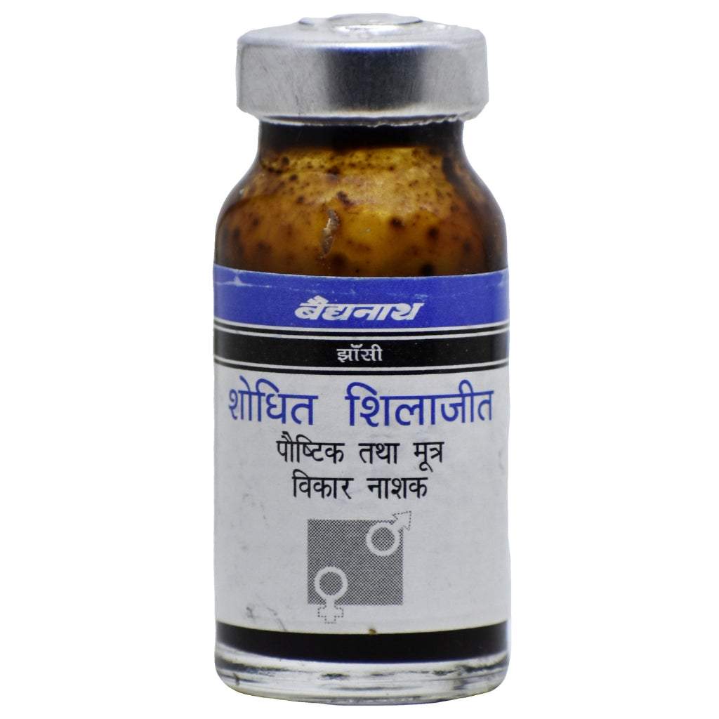 Baidyanath Shilajit 10 GM liquid Ayurvedic resin for daily wellness and traditional health benefits