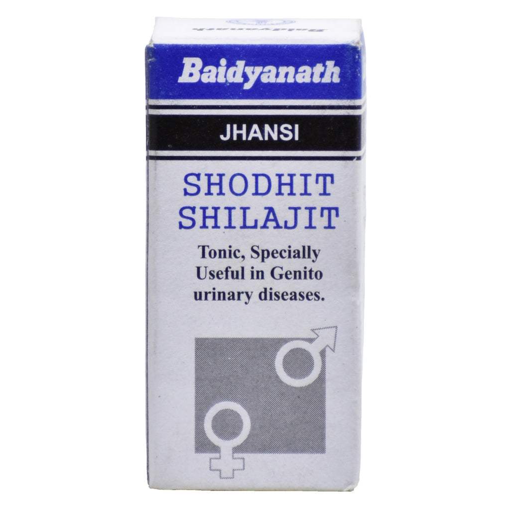 Baidyanath Shilajit 10 GM liquid Ayurvedic resin for daily wellness and purity