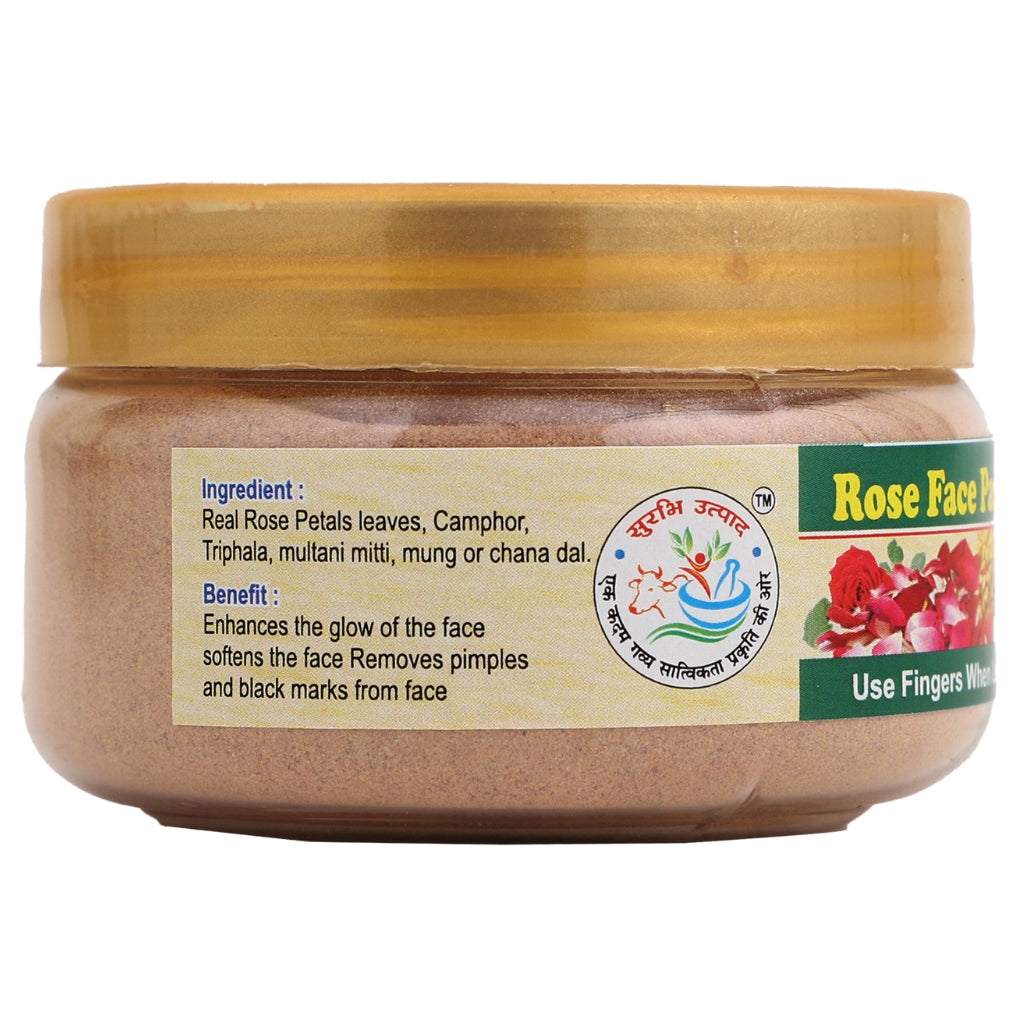 Surbhi Rose Face Pack 80 GM natural neem and herbal ingredients for flawless skin