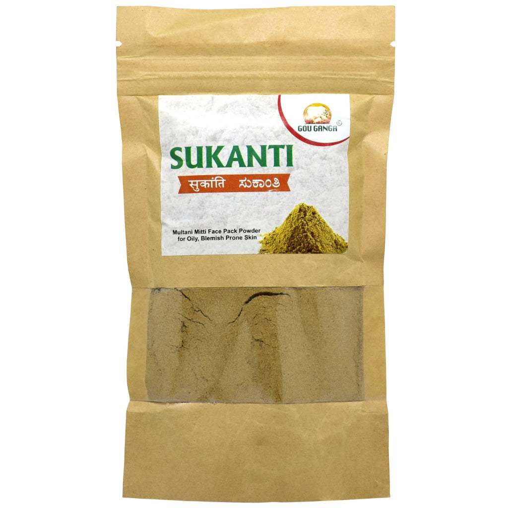 Sukanti Face Pack 100 GM natural Ayurvedic face pack for oily and dry skin acne removal