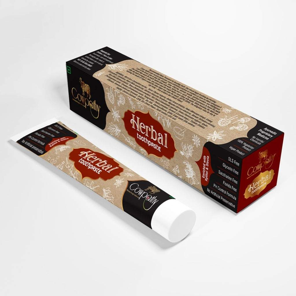 Natural Toothpastes Collection - Panchagavya Herbal Formula – Namah ...