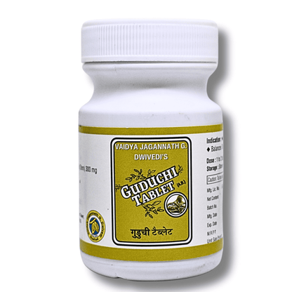 Giloy Tablets by Vaidya Jagannath G. Dwivedi Pharmacy (120 tabs.)