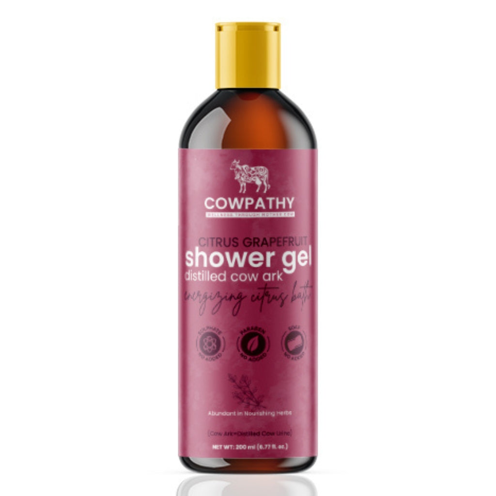 Cowpathy Shower Gel 200 ml - Citrus & Grape Fruit