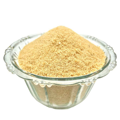 vishuddh desi khandsari sugar in an opened bowl