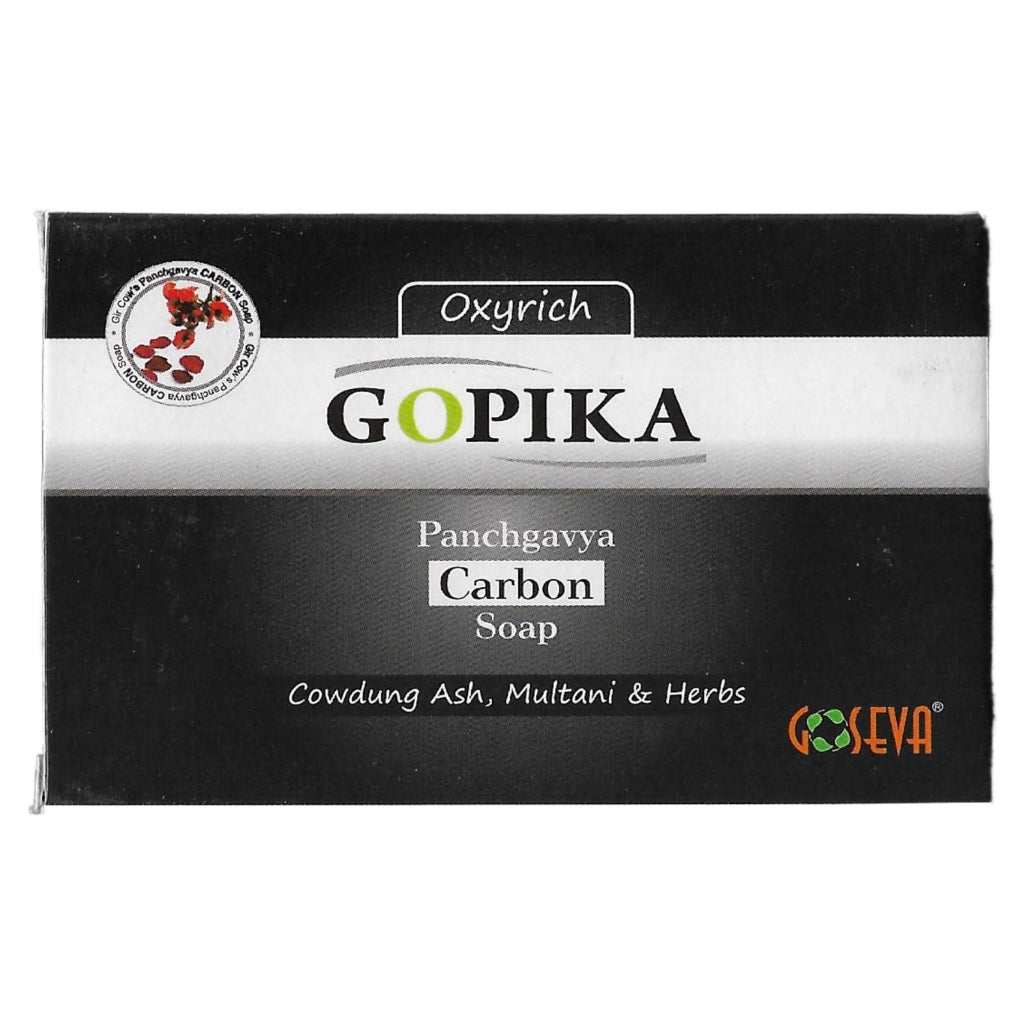 GoSeva Oxyrich Panchgavya Carbon Soap 75 GM