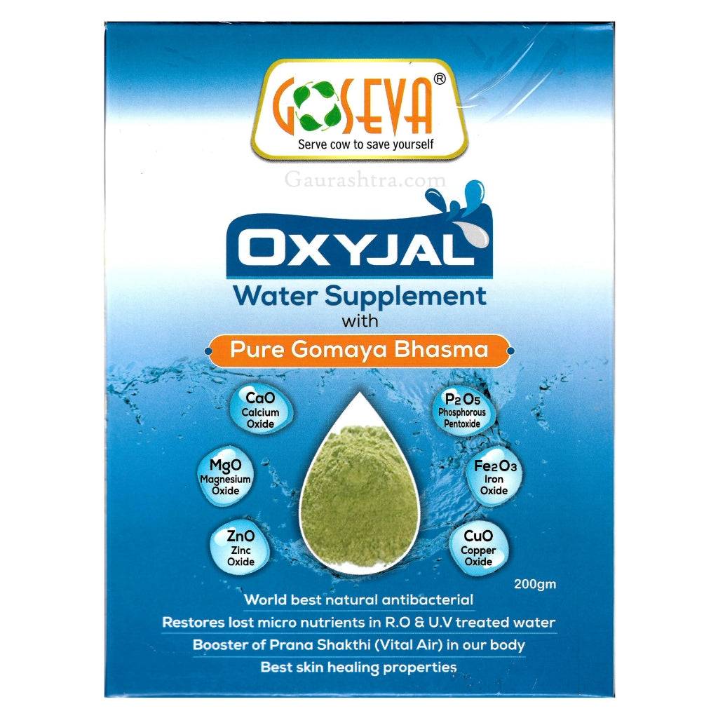 GoSeva OxyJal Water Supplement Vibhuti 200 GM
