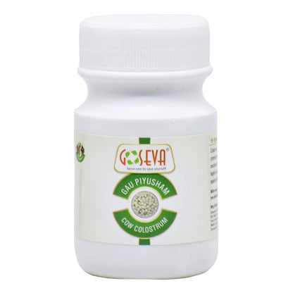 GoSeva A2 Gir Cow Colostrum - 60 Tablets