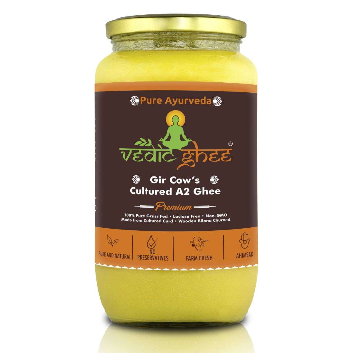 Kesariya A2 Milk Ghee of Gir Breed 500 ml