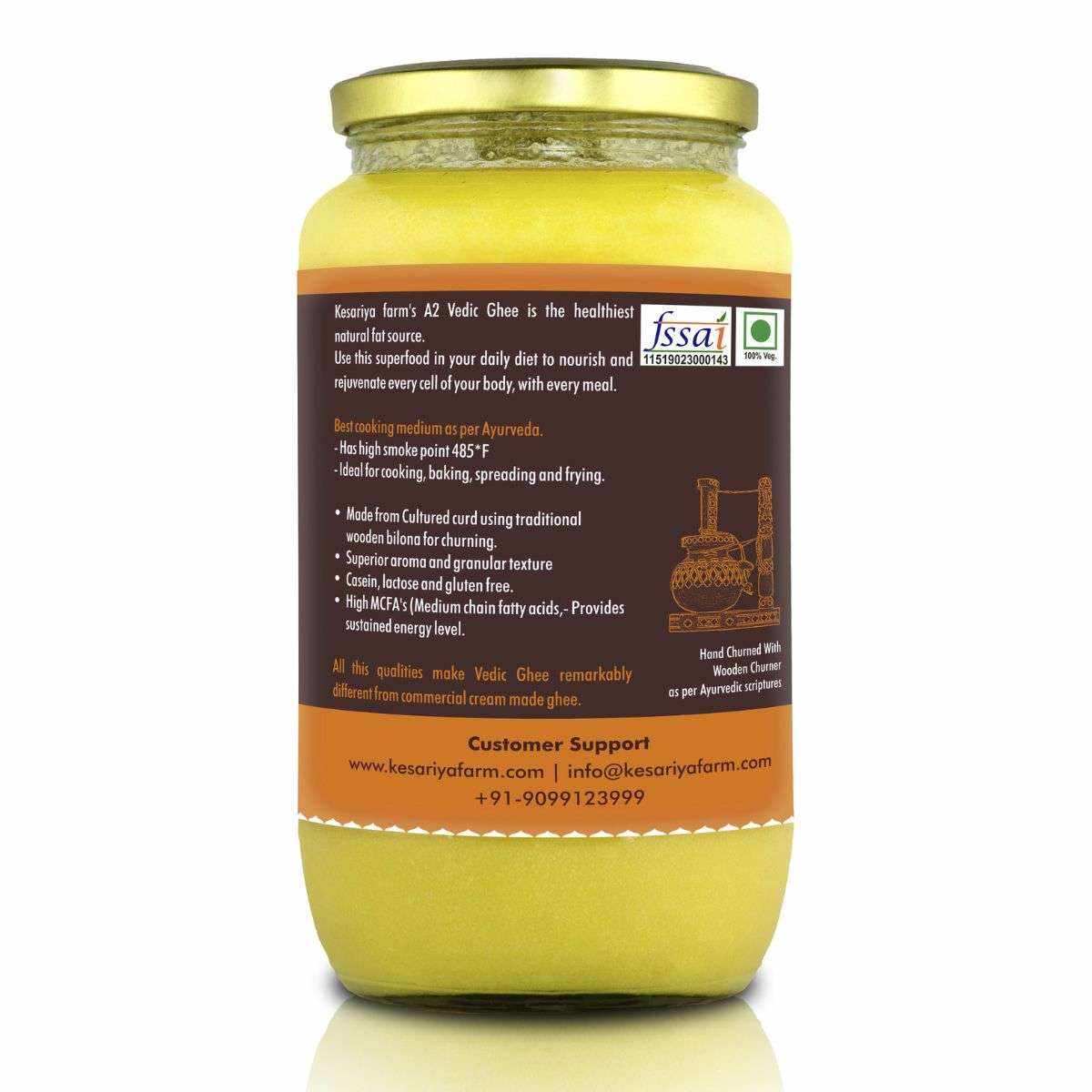 Kesariya A2 Milk Ghee of Gir Breed 500 ml