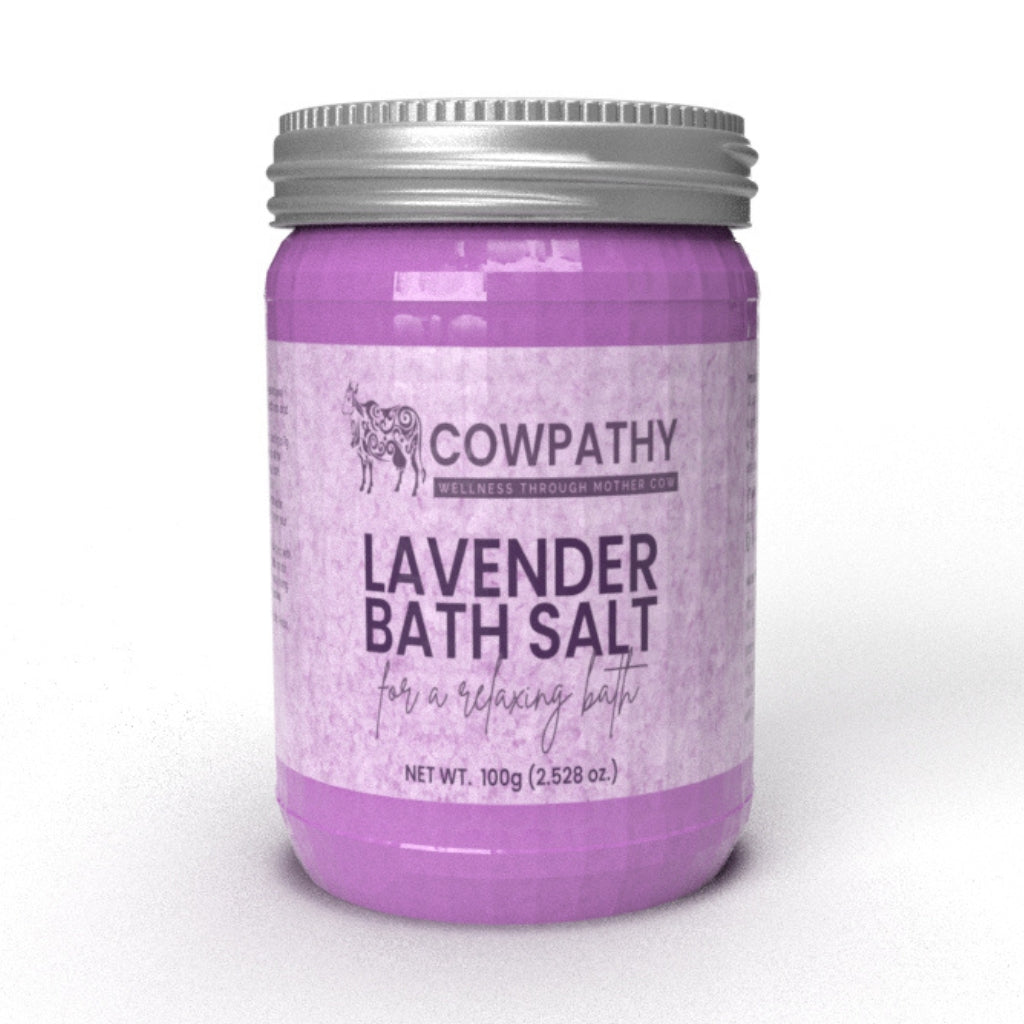 Cowpathy Lavender Bath Salt 100 grams