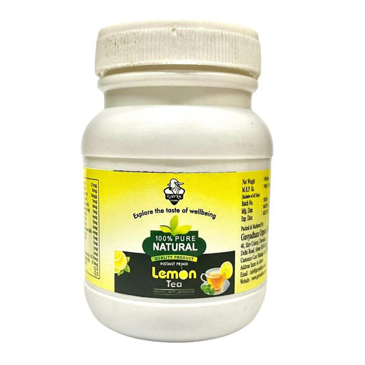 Gavyadhara herbal lemon tea front side