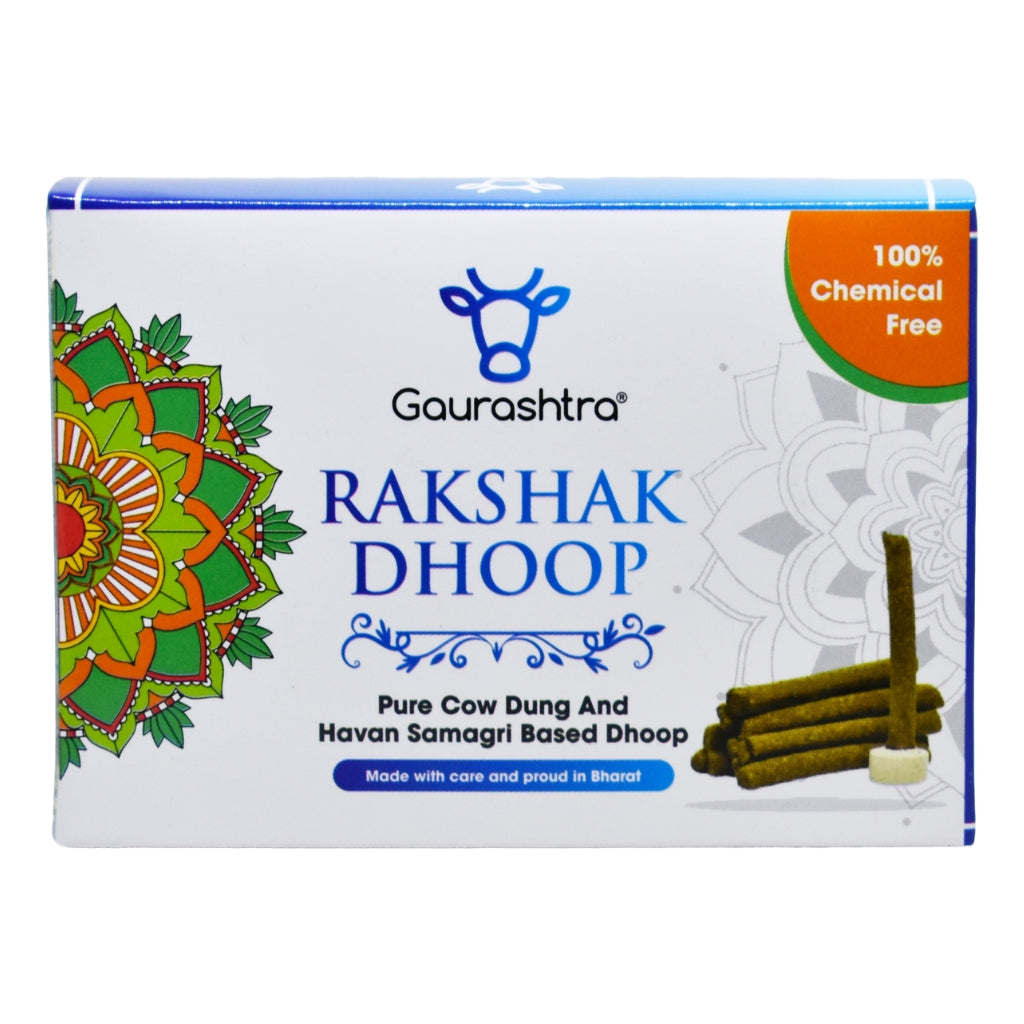 Rakshak Cow Dung Dhoop Batti - 40 Sticks
