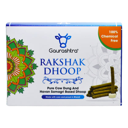 Rakshak Cow Dung Dhoop Batti - 40 Sticks