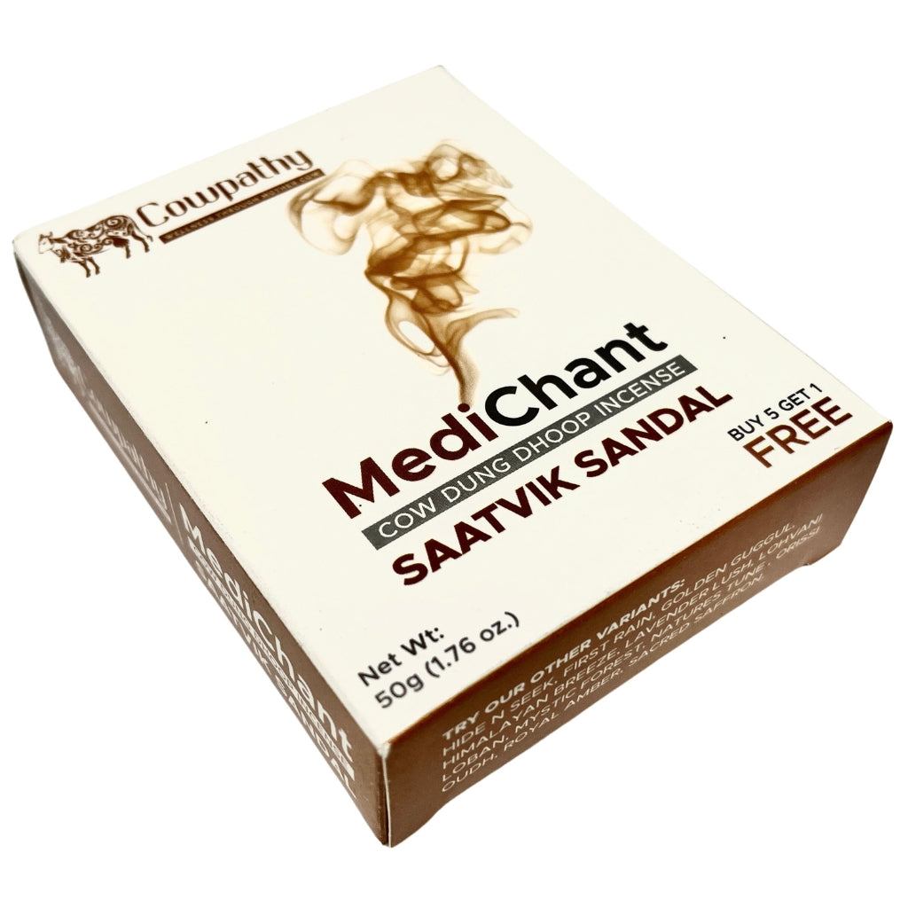 Cowpathy Medichant Satvik Sandalwood Sticks