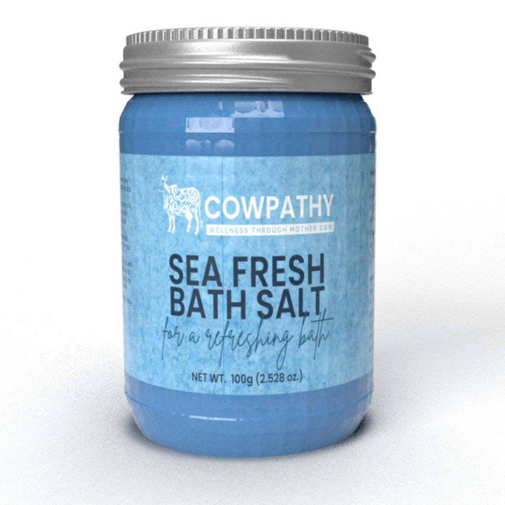 Sal de baño fresca marina Cowpathy 100 gramos