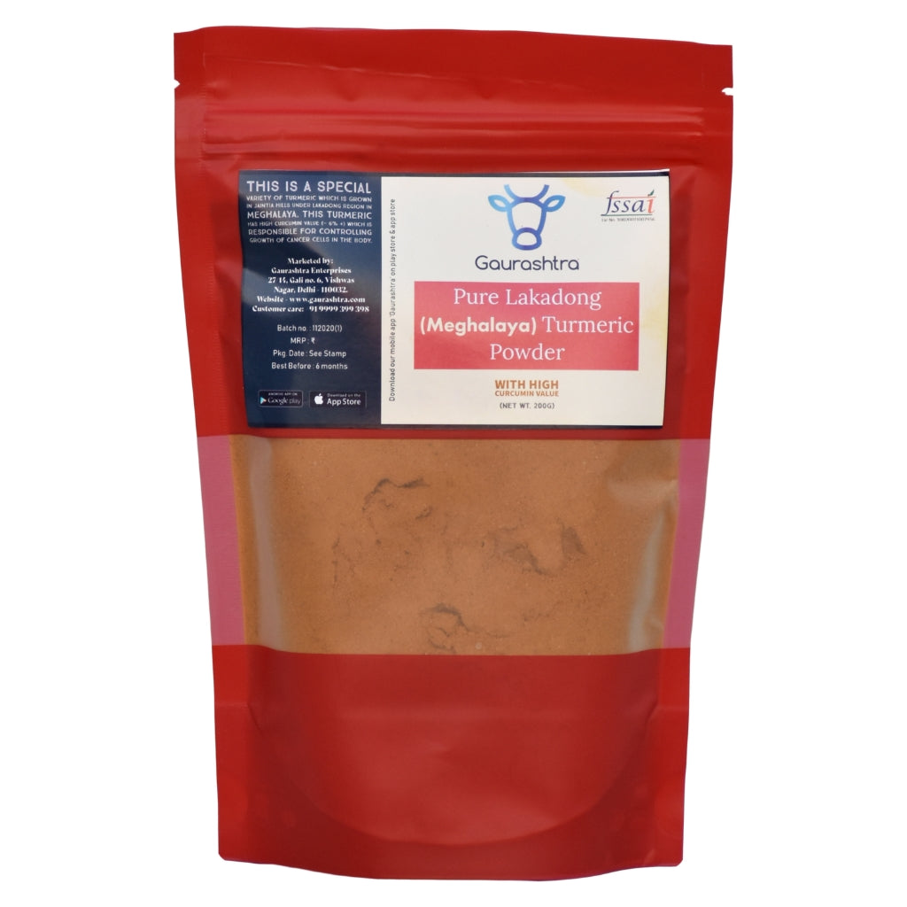 Lakadong Turmeric Powder 100 GM | 7% Curcumin Level