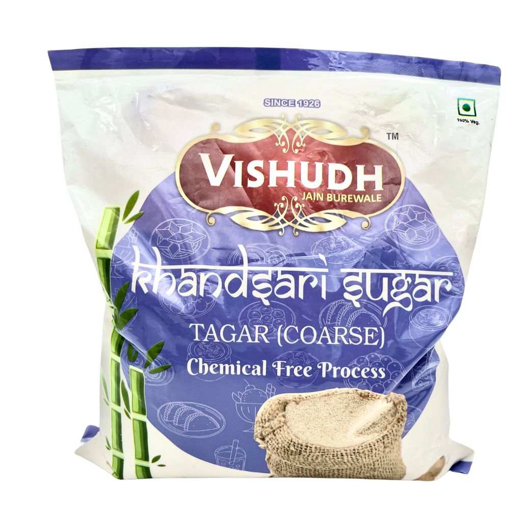 Vishudh Desi Khand 1 KG unrefined alkaline traditional sugarcane sweetener rich in natural minerals
